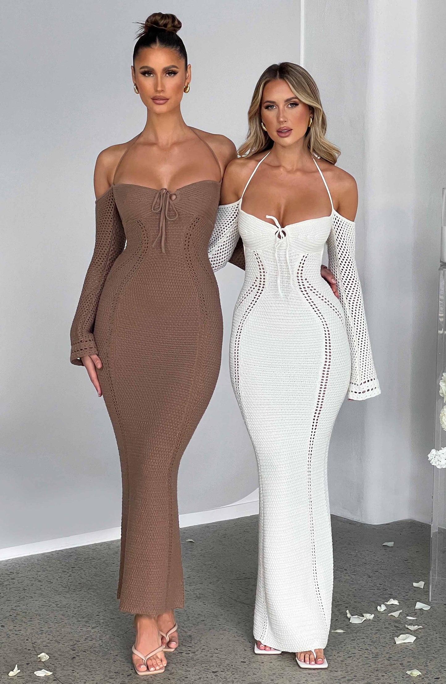 Sukienka Maxi Samariah - Czekoladowa