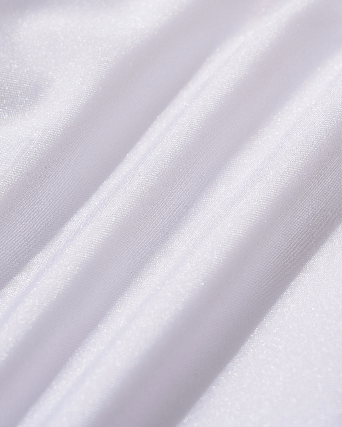 Traje de Baño de Una Pieza con Escote en V Blanco