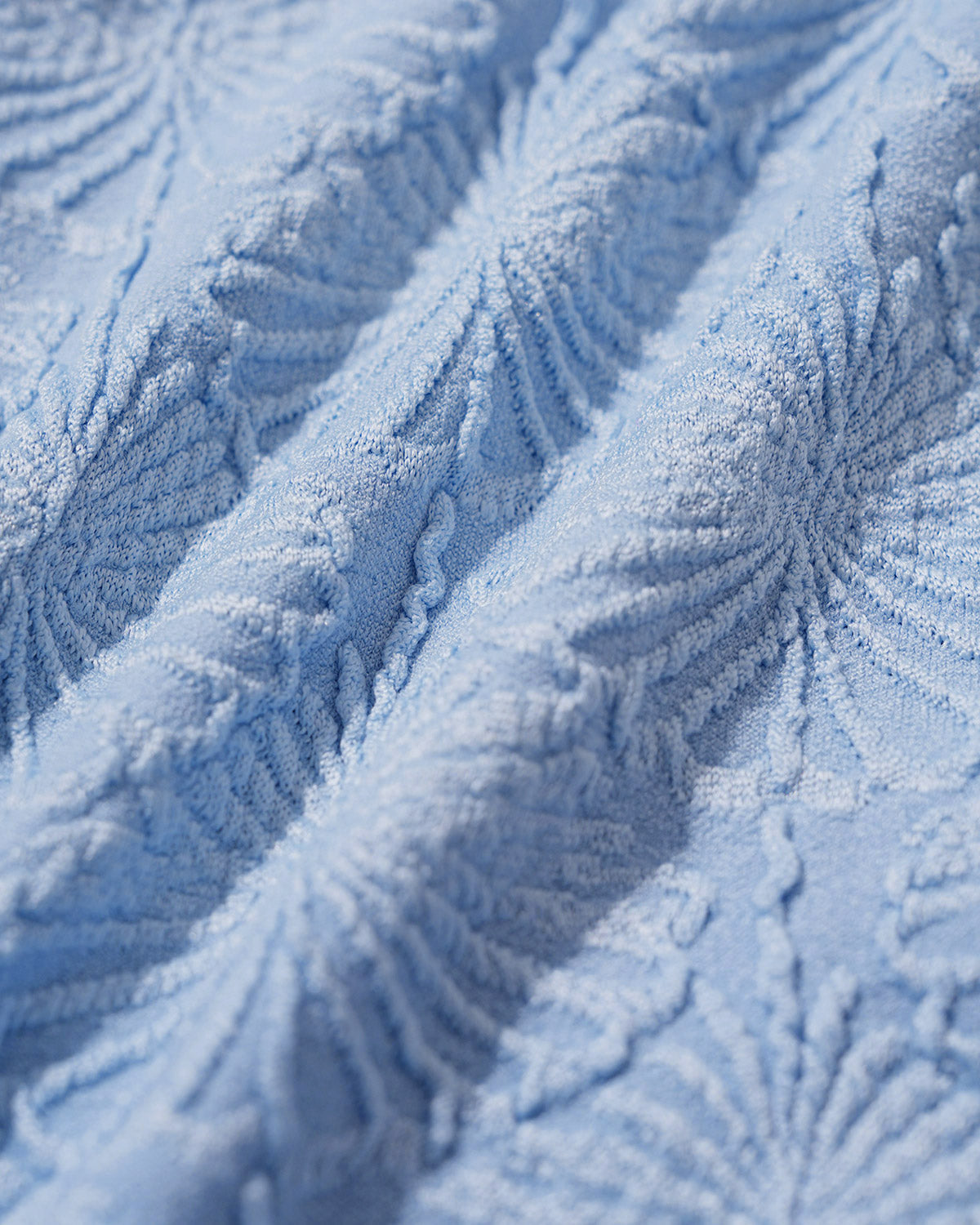 Conjuntos de Bikini Azul Jacquard con Corte