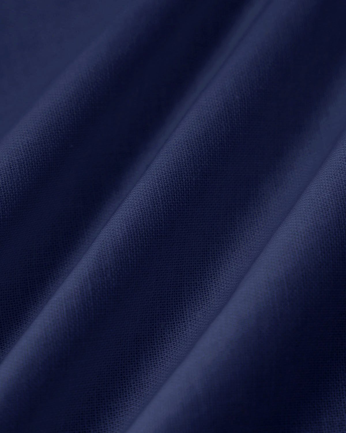 Blusa de Botones con Cuello Cuadrado en Azul Marino