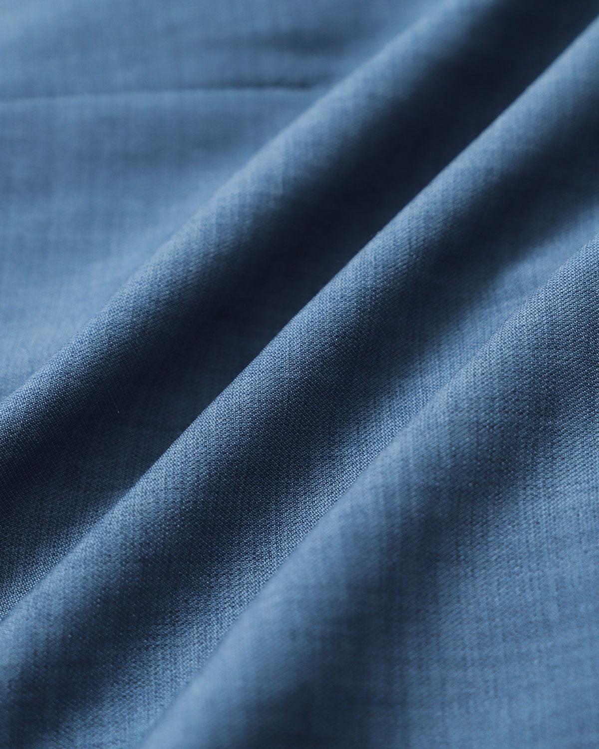 Vestido Mini Azul con Cuello Barco y Cinturón