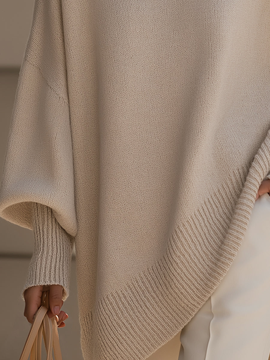 Cindy | Pull Poncho Elegante