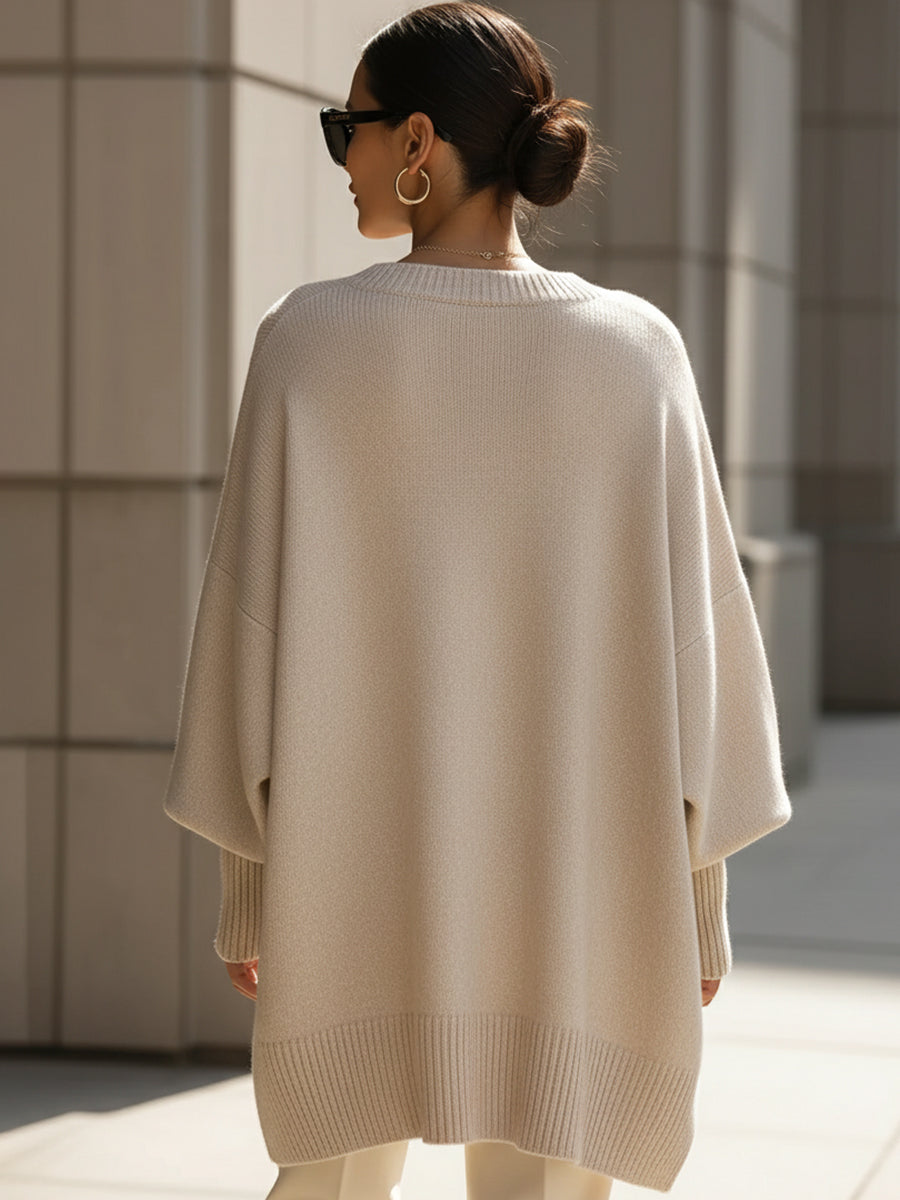 Cindy | Pull Poncho Elegante