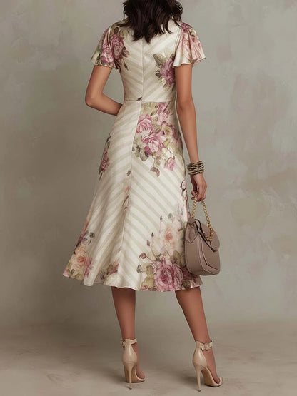 Elena | Vestido Midi Floral