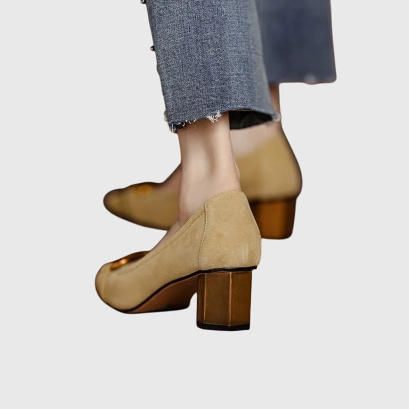 Justine | Mocasines Chic con Tacón