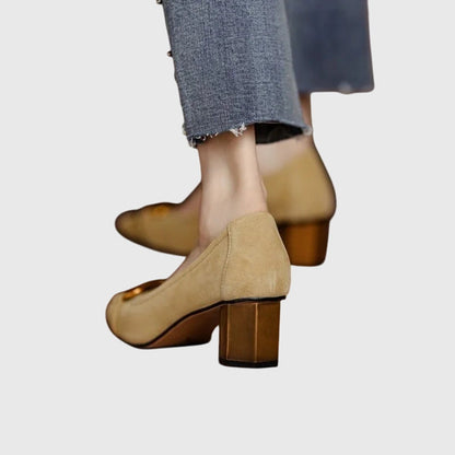 Justine | Mocasines Chic con Tacón