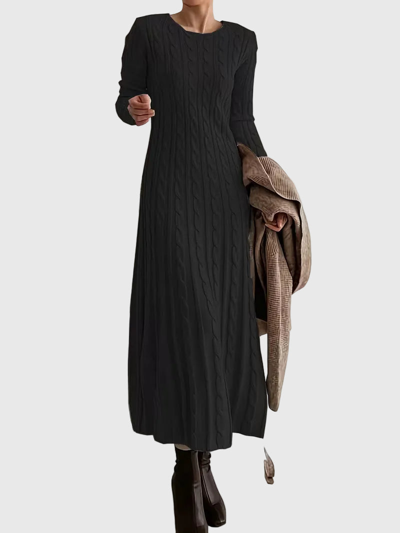 Adèle | Vestido Maxi de Punto Torcido