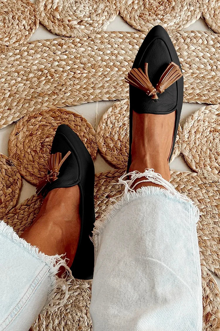 Isadora | Mocasines Elegantes de Punta