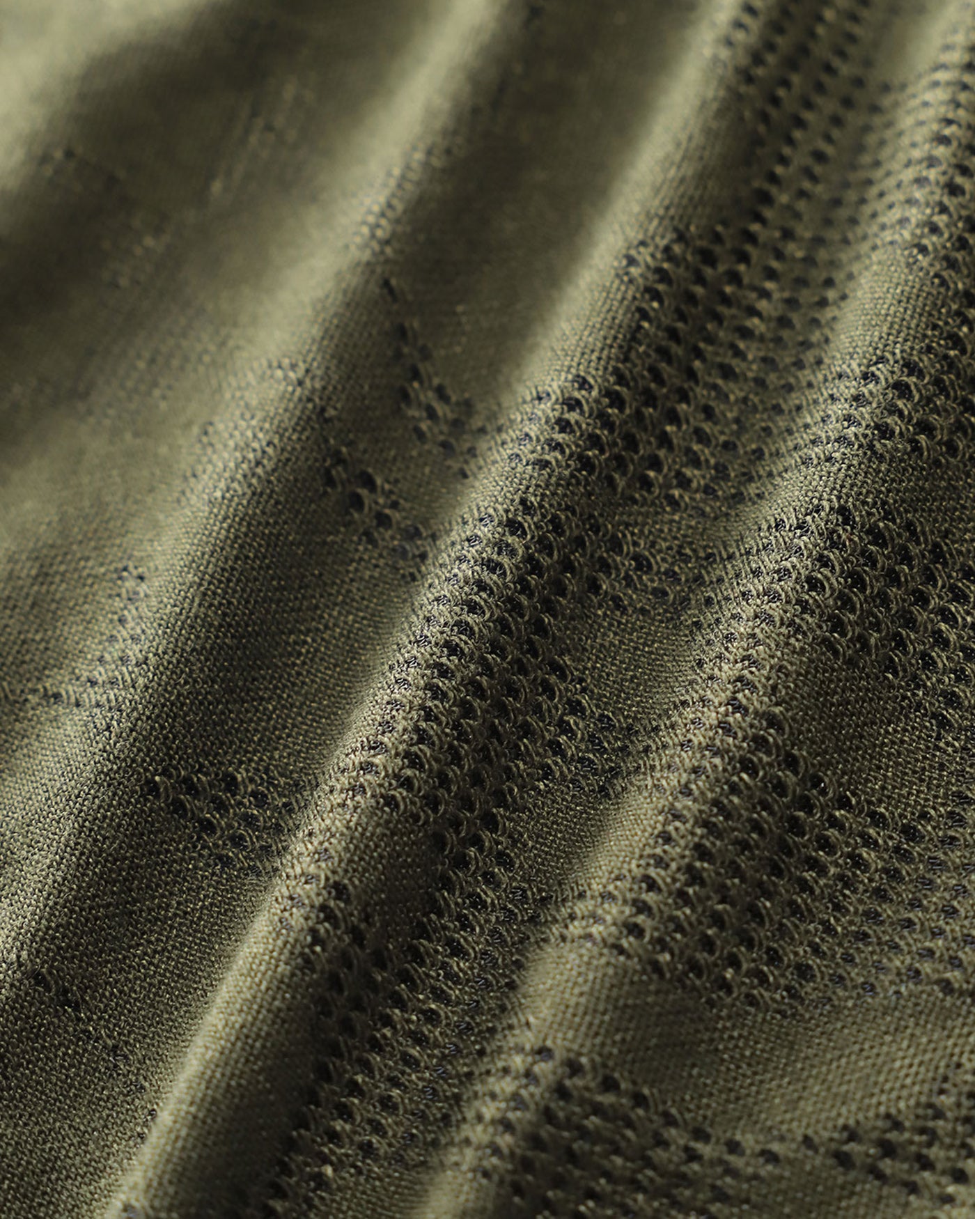 Conjunto de Bikini Jacquard Verde Militar