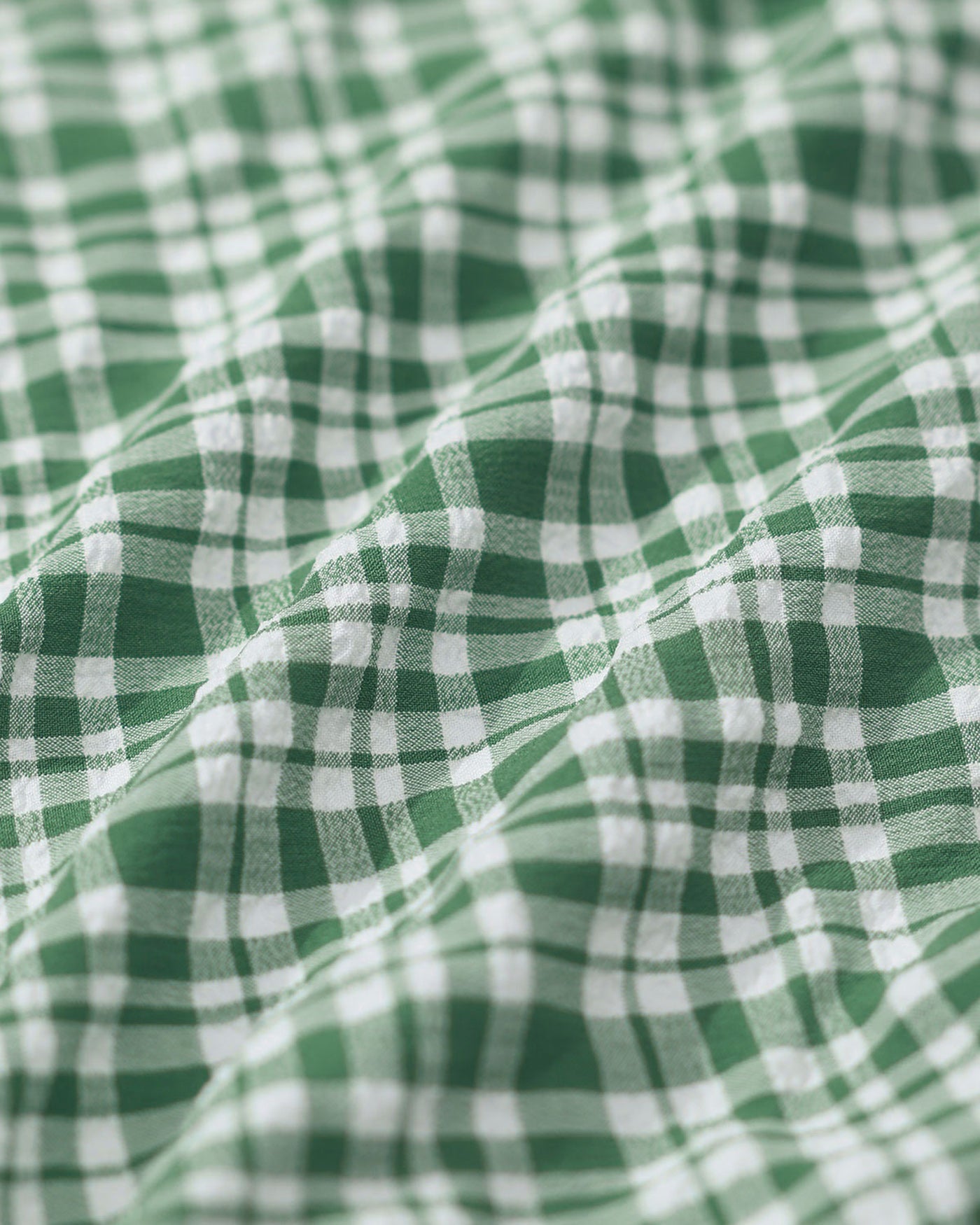 Conjunto de Bikini Verde a Cuadros con Cordón