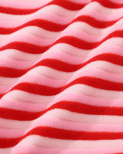 Conjunto de Bikini a Rayas Rosa