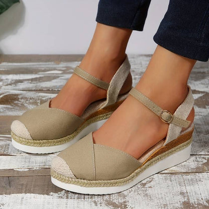 Pratibha | Wygodne sandały na platformie