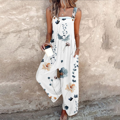 Cómoda Pantalón de Tirantes Impreso