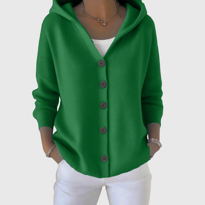 Ophélie | Cárdigan con Capucha Casual