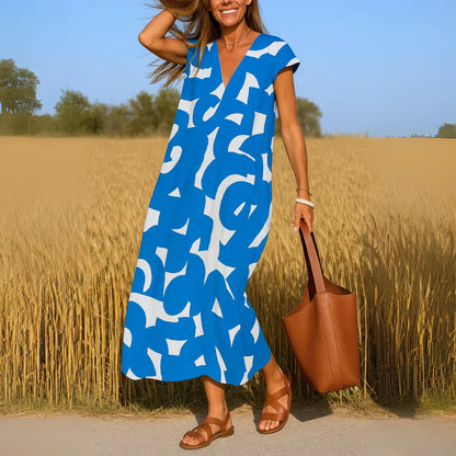 Ésméria | Vestido Gráfico Riviera