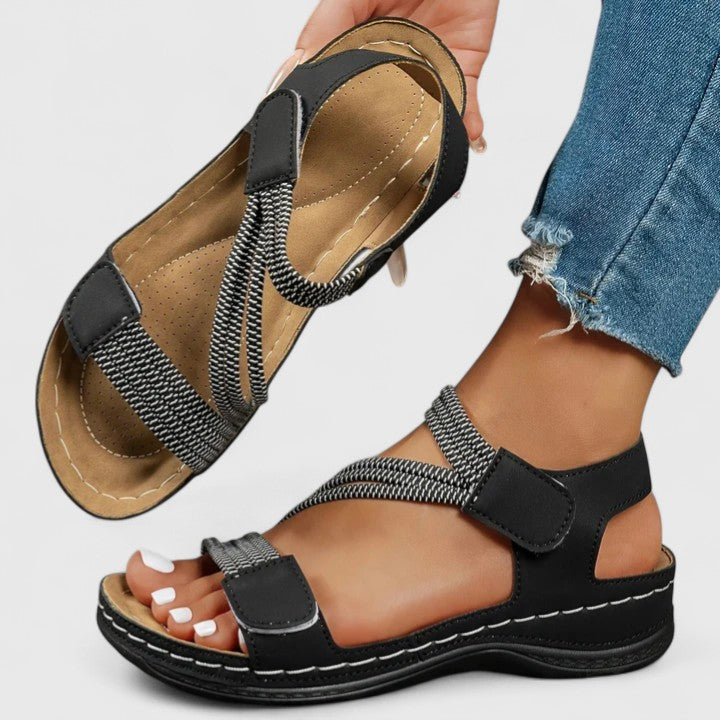 Rosalie | Sandalias Ortopédicas Cruzadas
