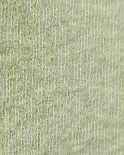 Vestido Mini Sin Mangas de Cuello Barco Verde