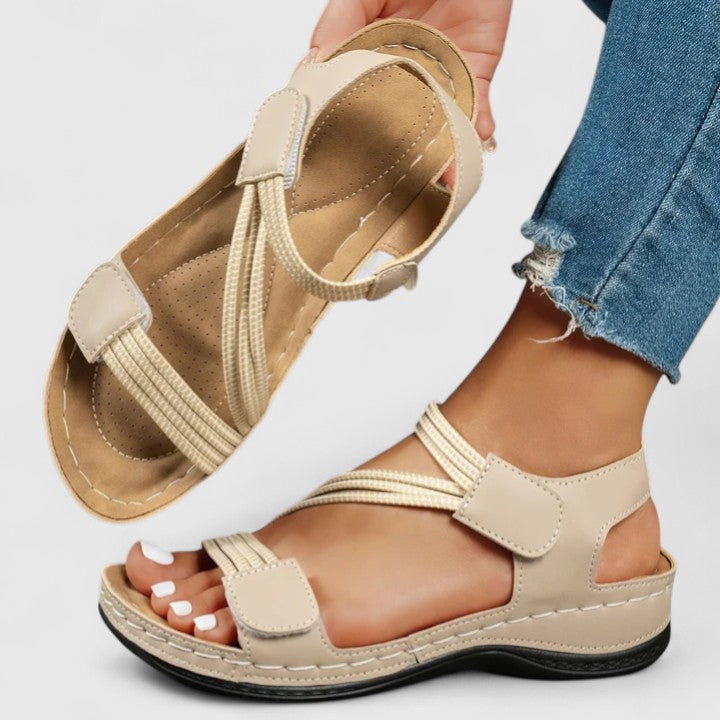 Rosalie | Sandalias Ortopédicas Cruzadas