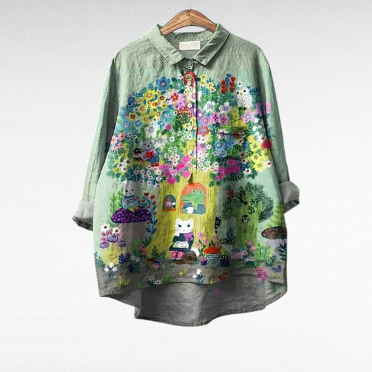Élise | Blusa Jardín Encantado