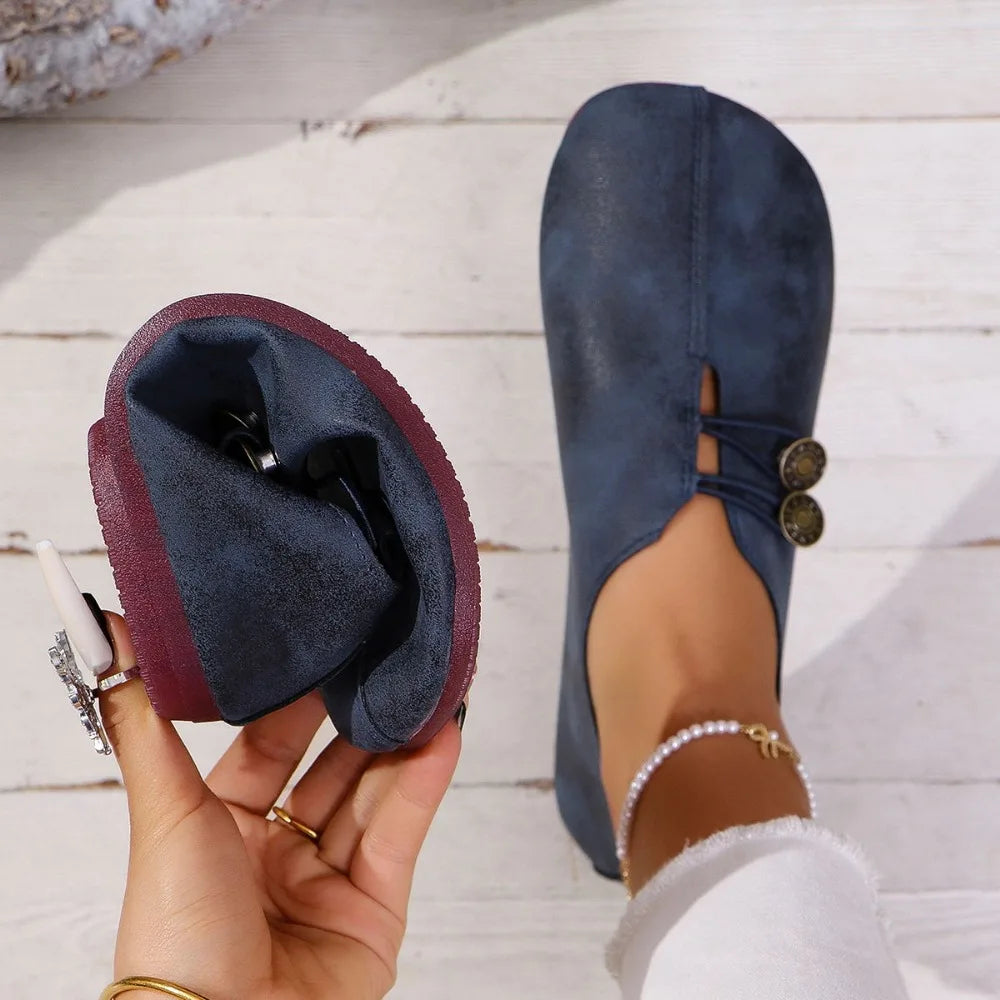 Zapatos de Cuero Diseño Barefoot | SERRA™️