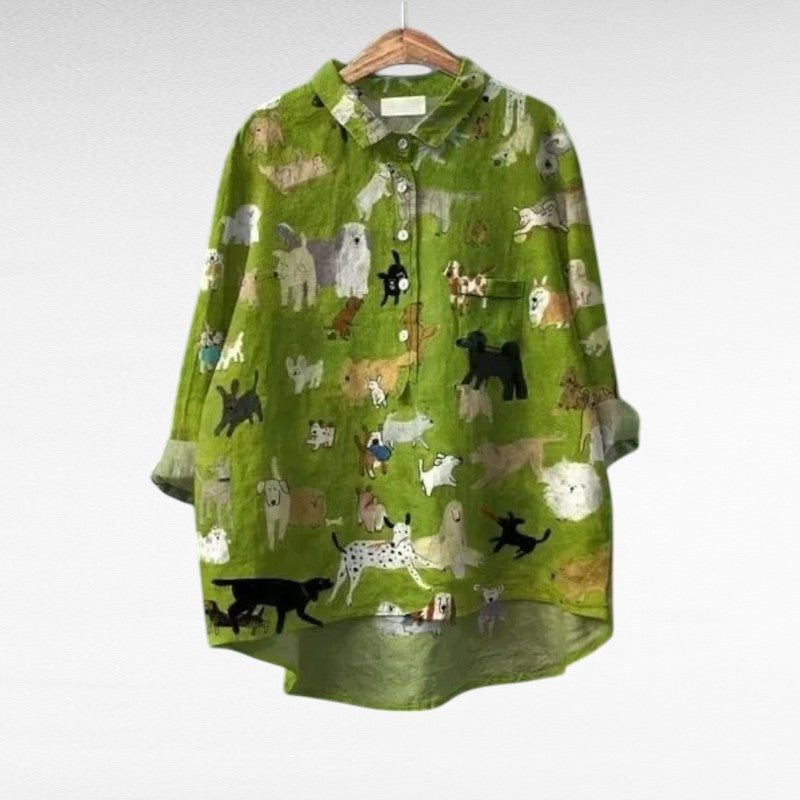 Cécile | Blusa Lúdica Animal