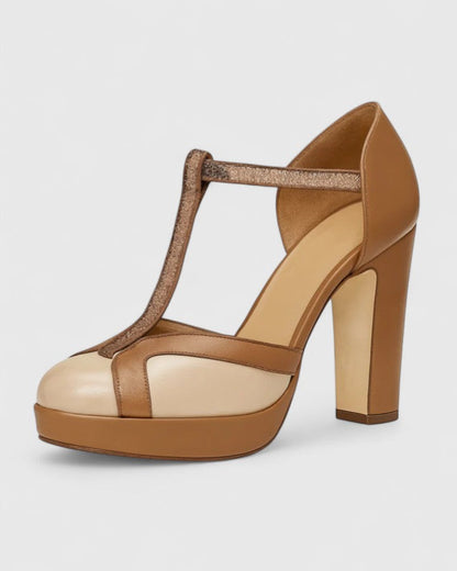 Gabrielle | Tacones Retro Plataforma