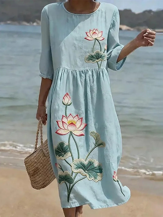 Élodie | Vestido Midi Floral