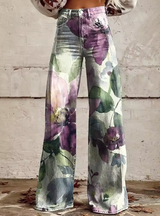 Églantine | Pantalón Floral