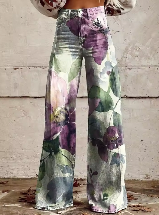 Églantine | Pantalón Floral
