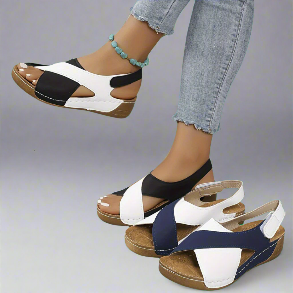 Kendra | Sandalias Ortopédicas Cruzadas