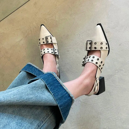 Poliana | Eleganckie sandały z koronki