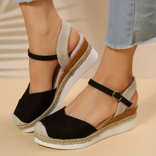 Pratibha | Wygodne sandały na platformie