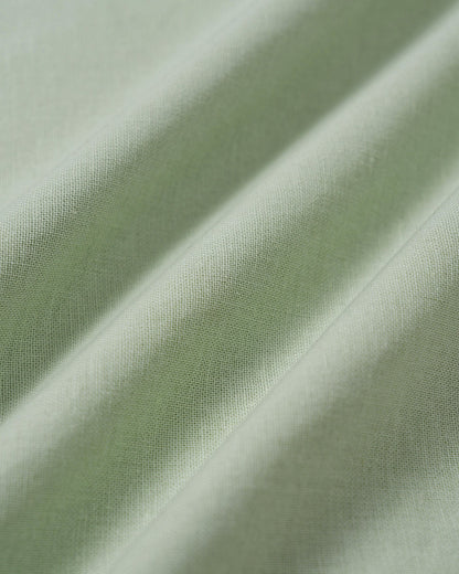 Falda Mini A-Line Sólida Verde