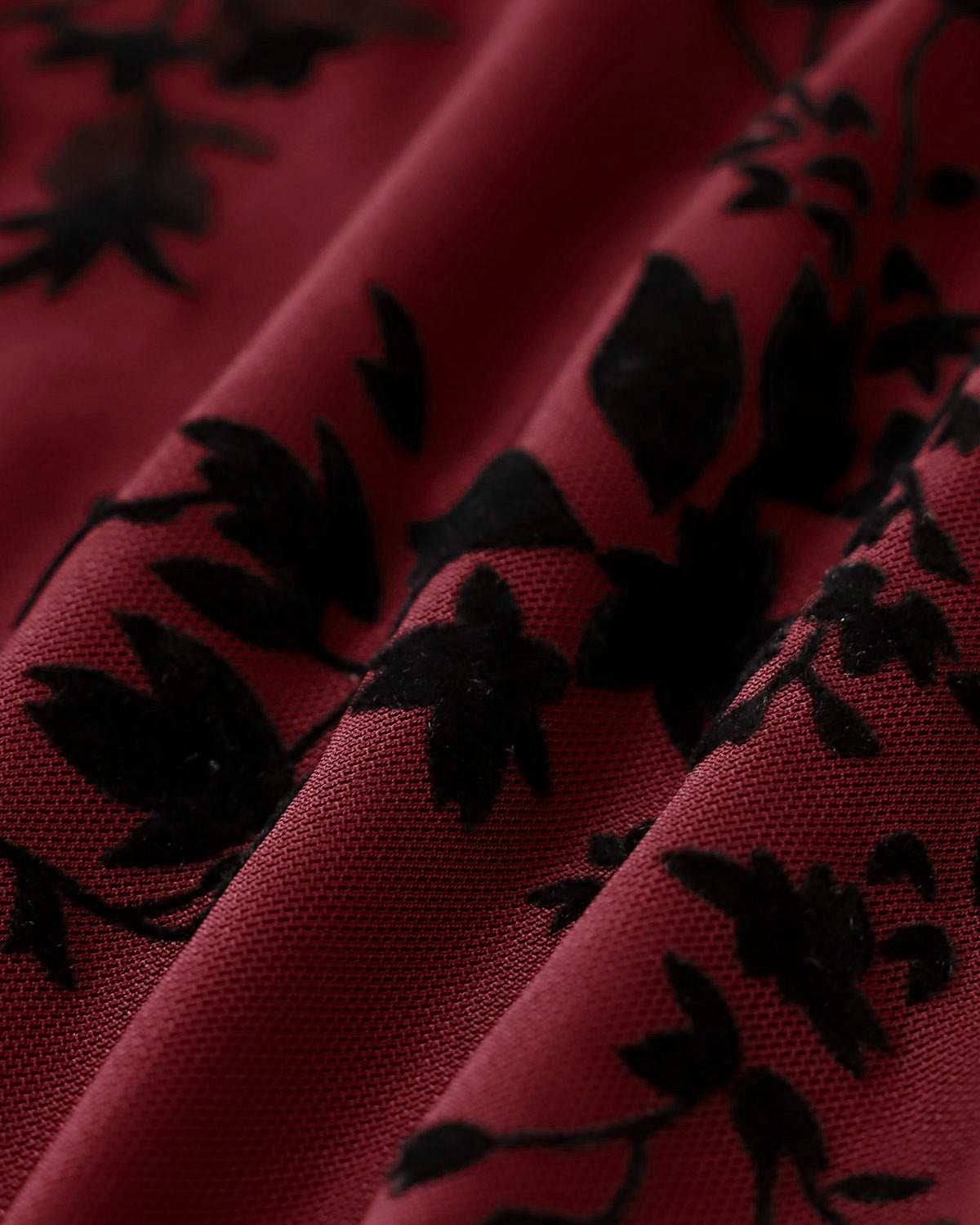 Traje de Baño Rojo Floral de Una Sola Pieza