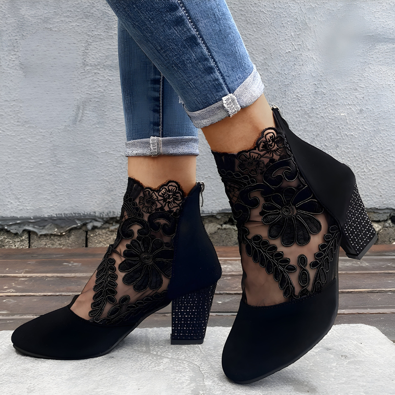 Isabelle | Tacones Encaje