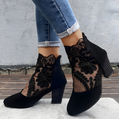 Isabelle | Tacones Encaje
