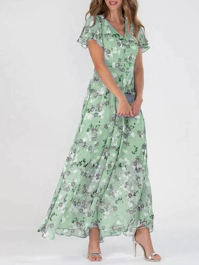 Fleur™ - Vestido elegante con efecto corrector