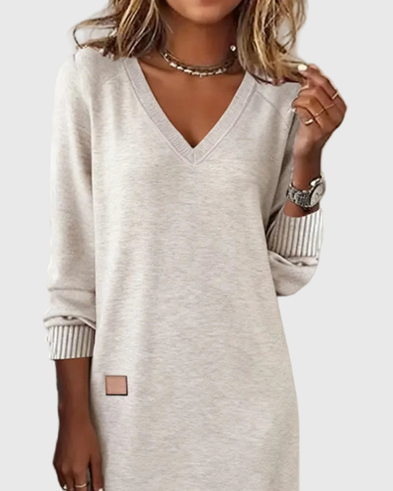 Camélia | Vestido Maxi Minimalista Chic