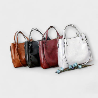 Émilie | Conjunto de 3 Piezas Bolsa y Clutch Elegancia Vintage