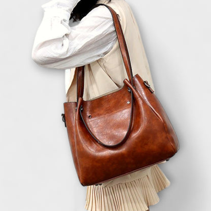 Émilie | Conjunto de 3 Piezas Bolsa y Clutch Elegancia Vintage