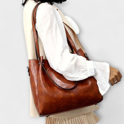 Émilie | Conjunto de 3 Piezas Bolsa y Clutch Elegancia Vintage