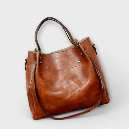 Émilie | Conjunto de 3 Piezas Bolsa y Clutch Elegancia Vintage
