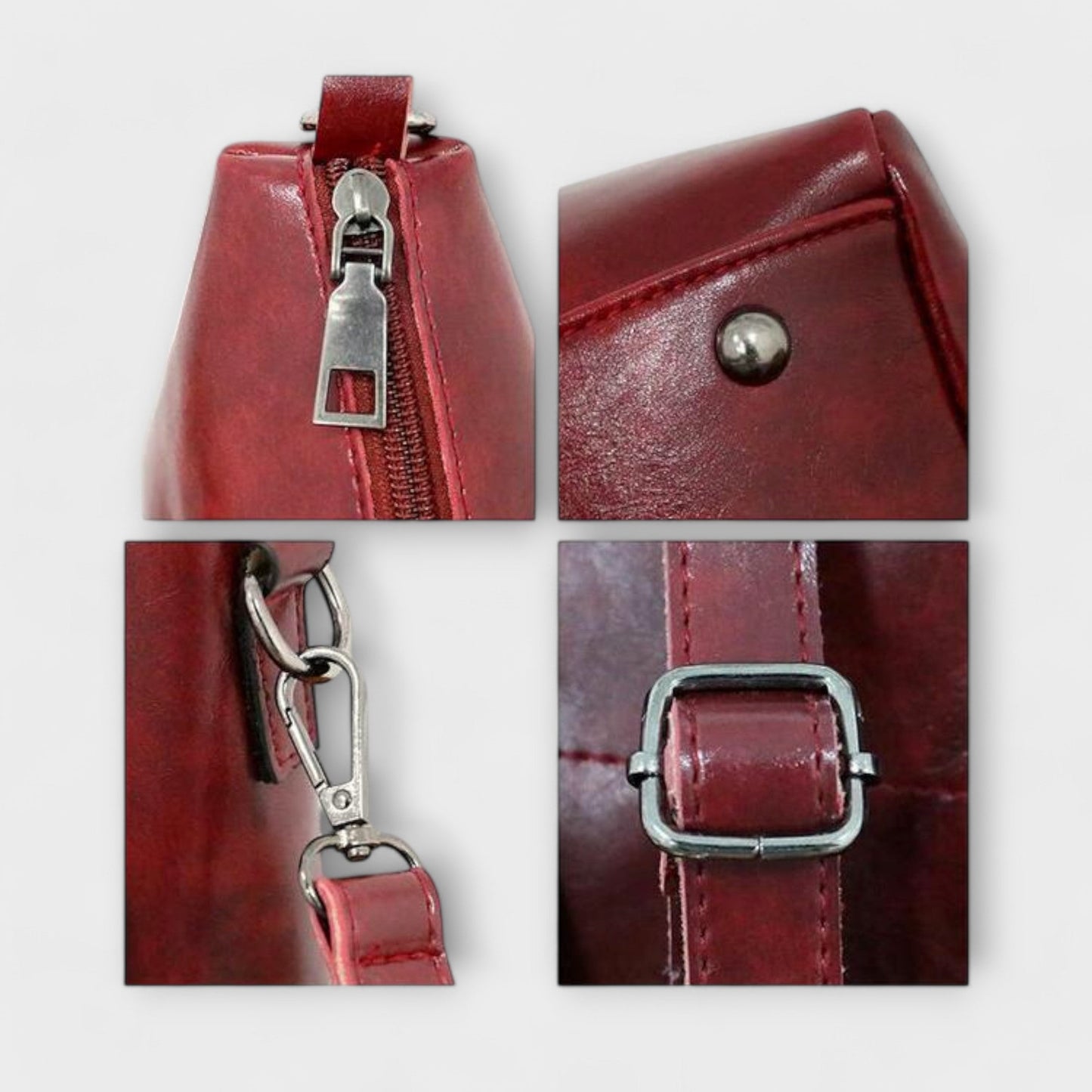 Émilie | Conjunto de 3 Piezas Bolsa y Clutch Elegancia Vintage
