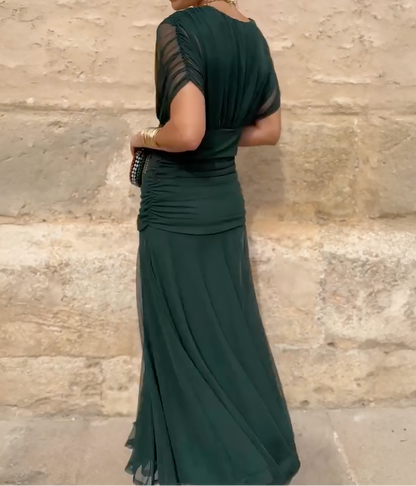 Lady™ - Vestido envolvente con corte drapeado