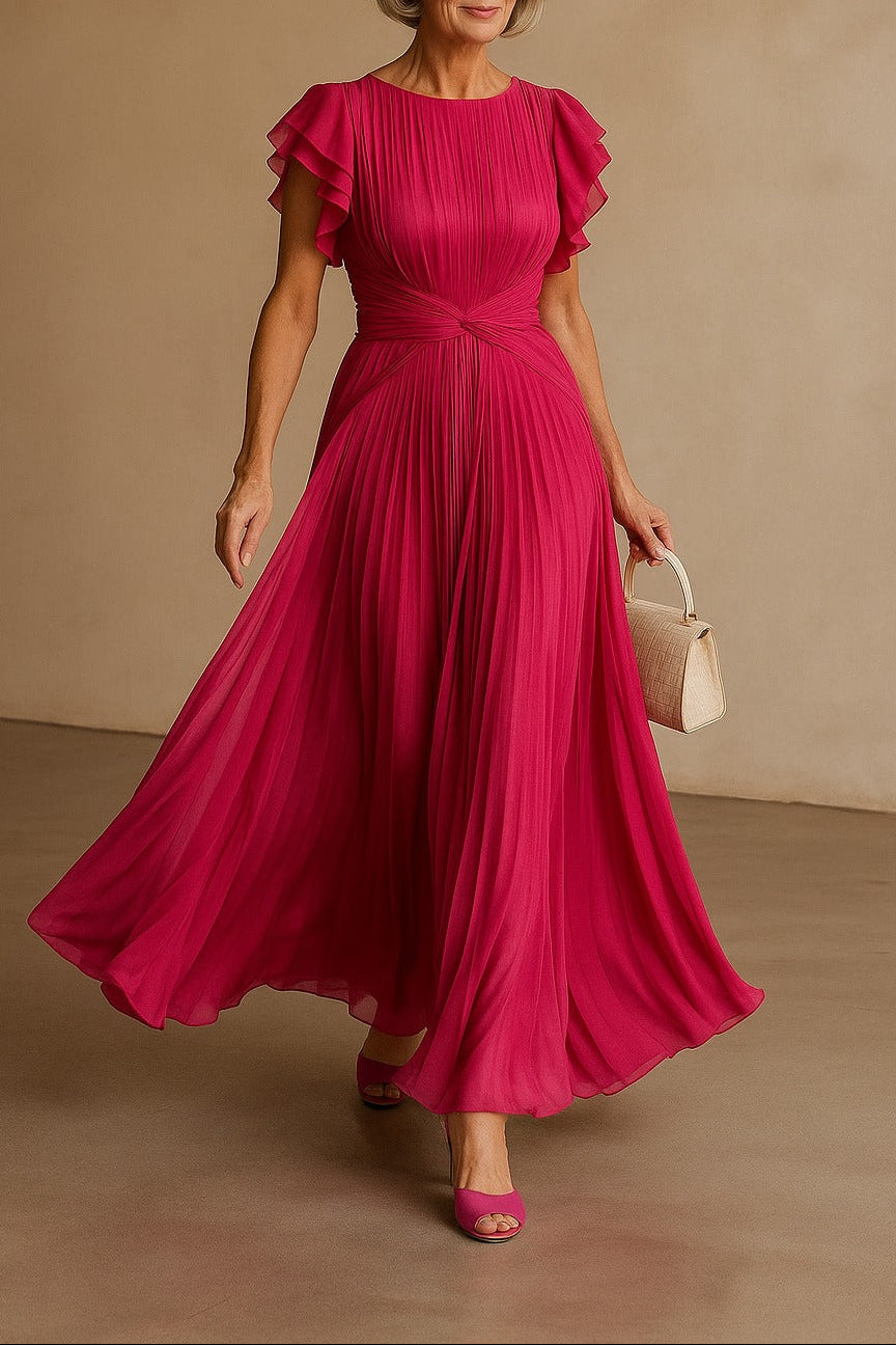 Mud™ - Elegante Vestido de Noche Plisado