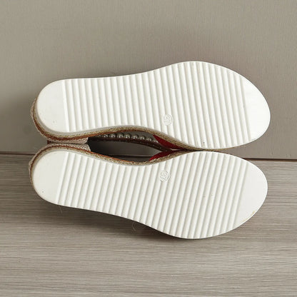 Brenda | Sandały na koturnie z kokardą dla kobiet