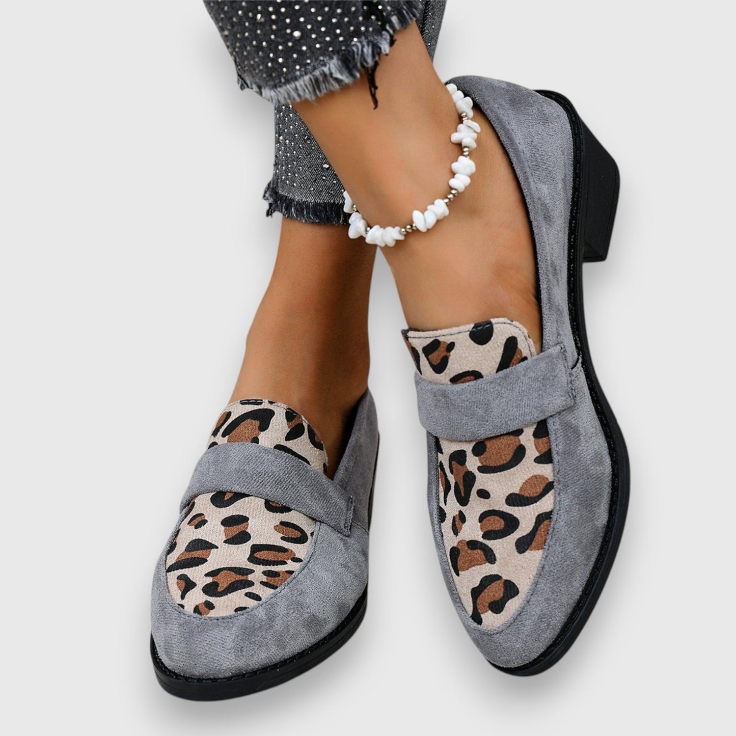 Mila | Mocasines Leopardo