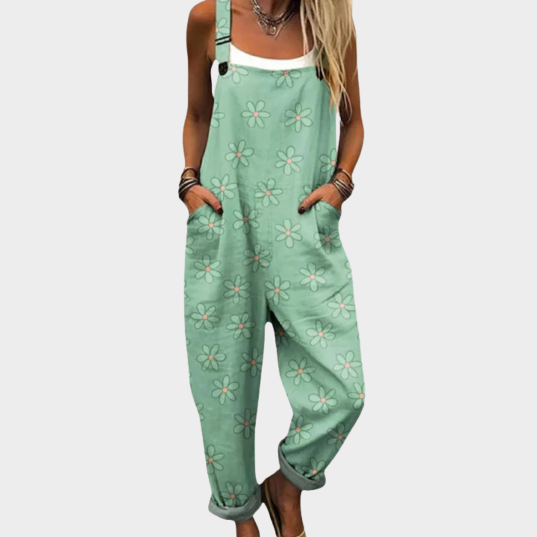Cómoda Pantalón Tirantes Impreso