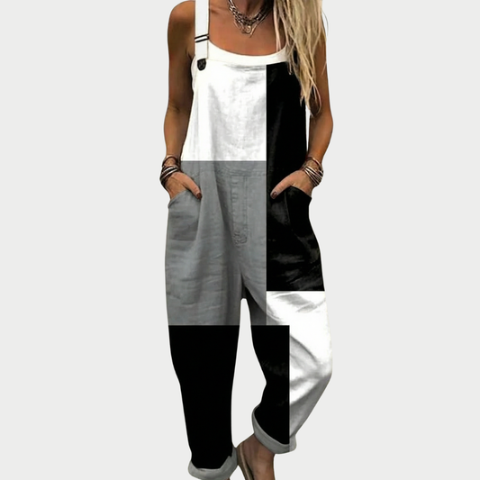 Cómoda Pantalón de Tirantes Impreso