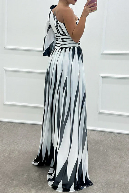 Fenna™ - Elegante vestido largo con un hombro